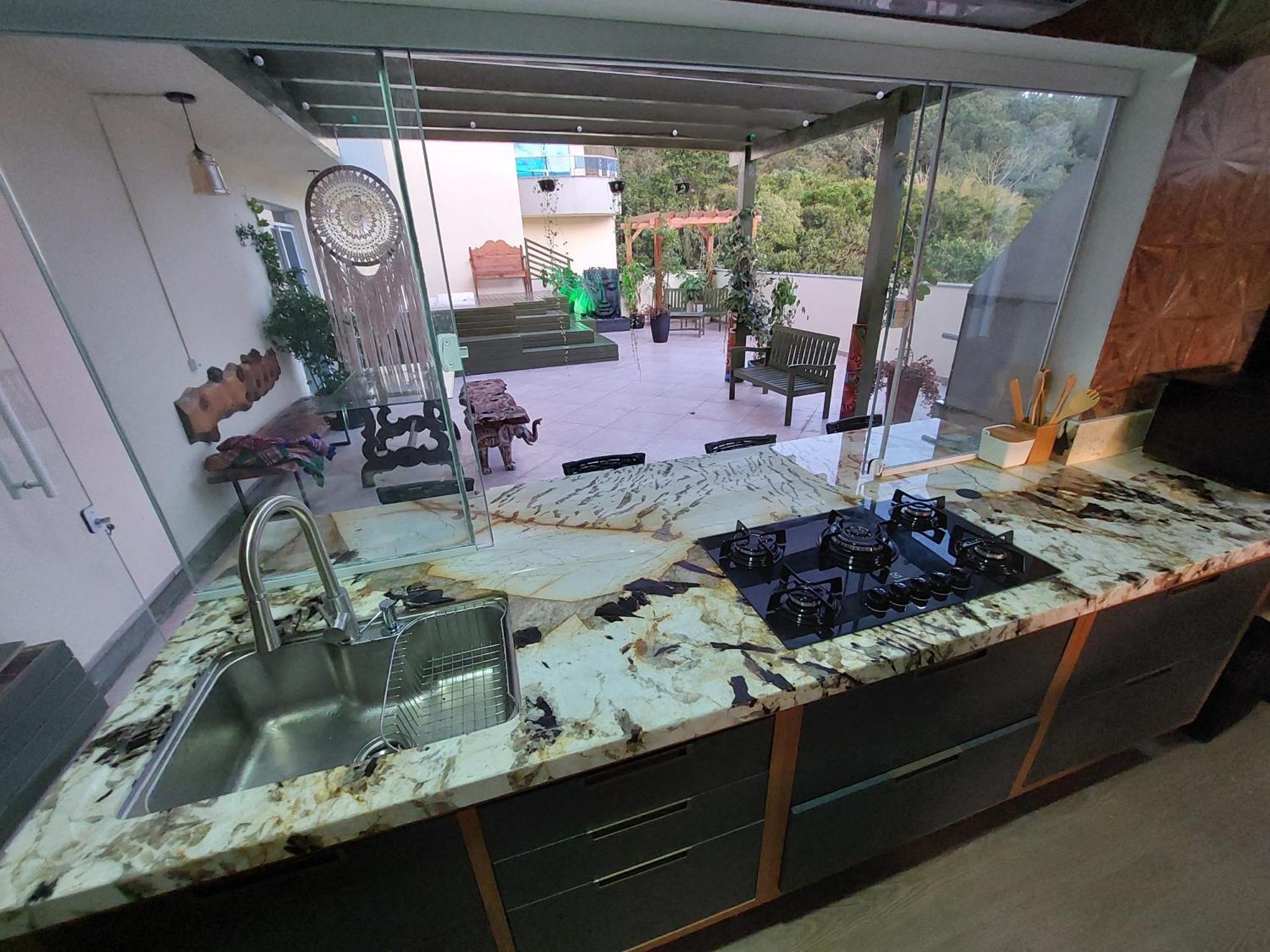 Jurere Cobertura 400M Do Mar Vista Linda Apartment Florianopolis Exterior photo